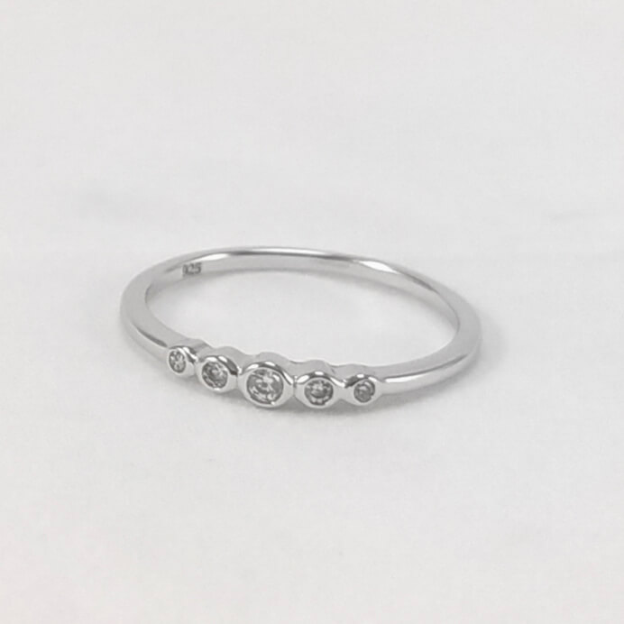 Anillo fino coronado dos