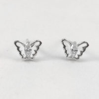 Pendientes forma mariposa