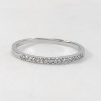 Anillo fino plano