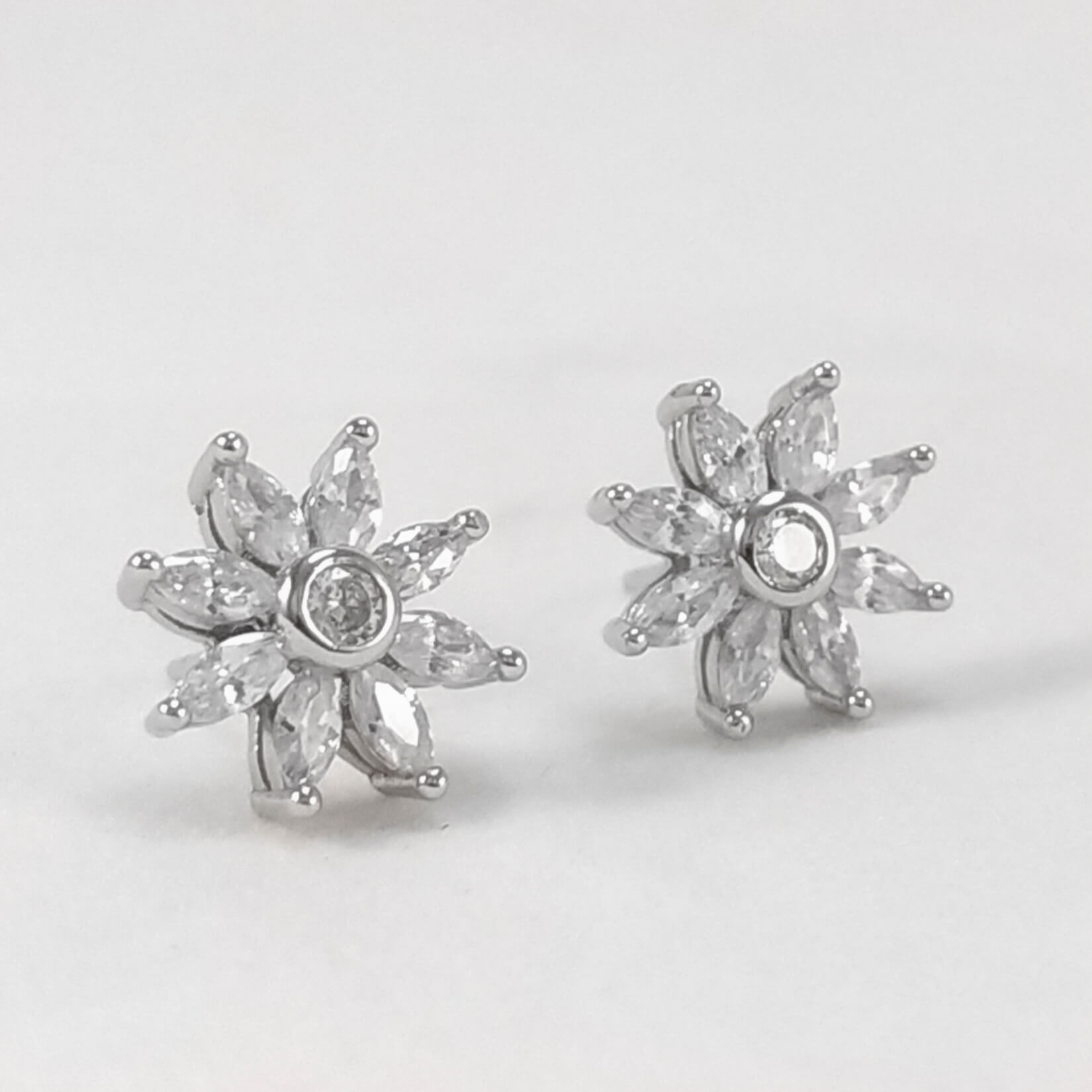 Pendientes flor de nieve (Edelweiss) - Imagen 2