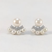 Pendientes abanico