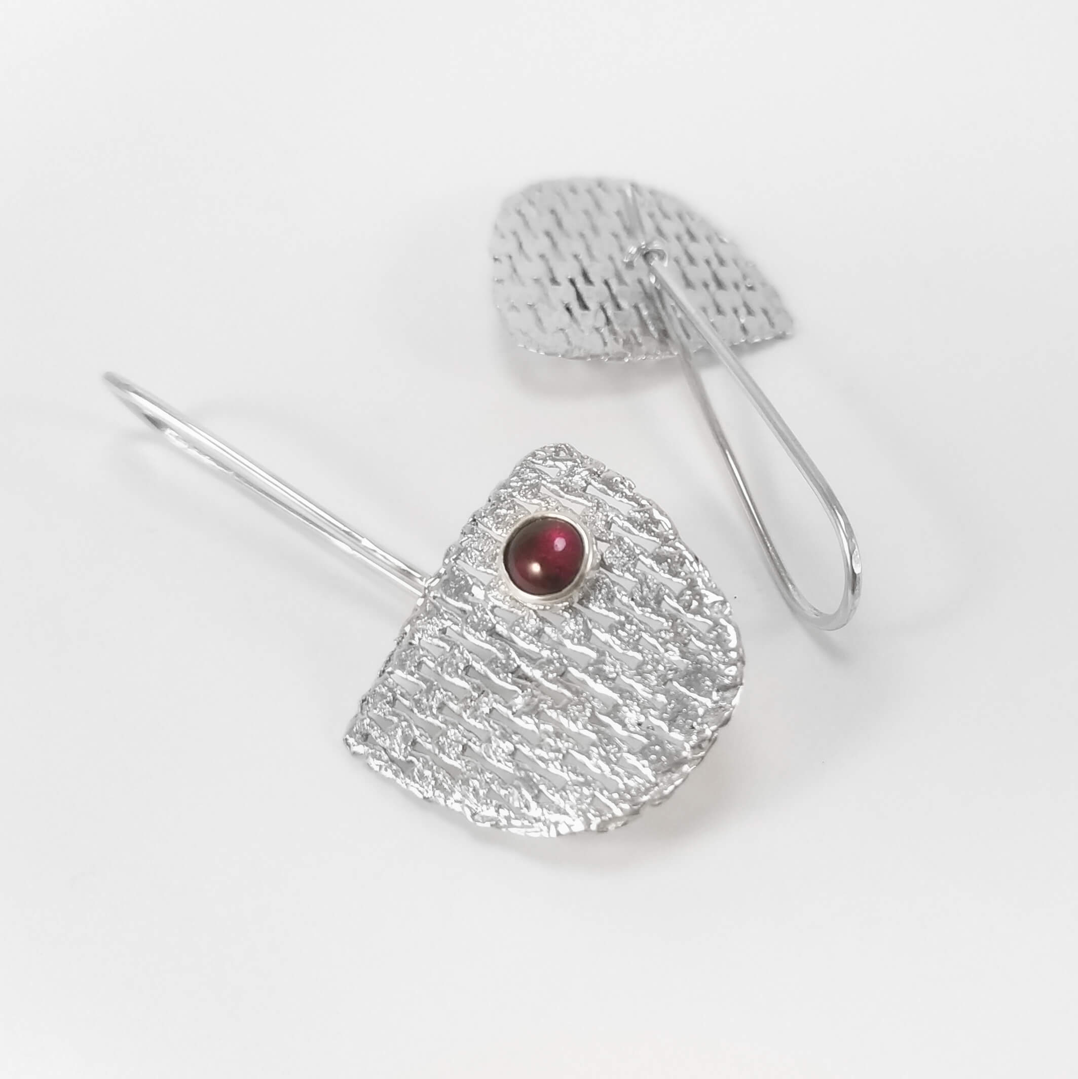 Pendientes malla reticulada - Imagen 4