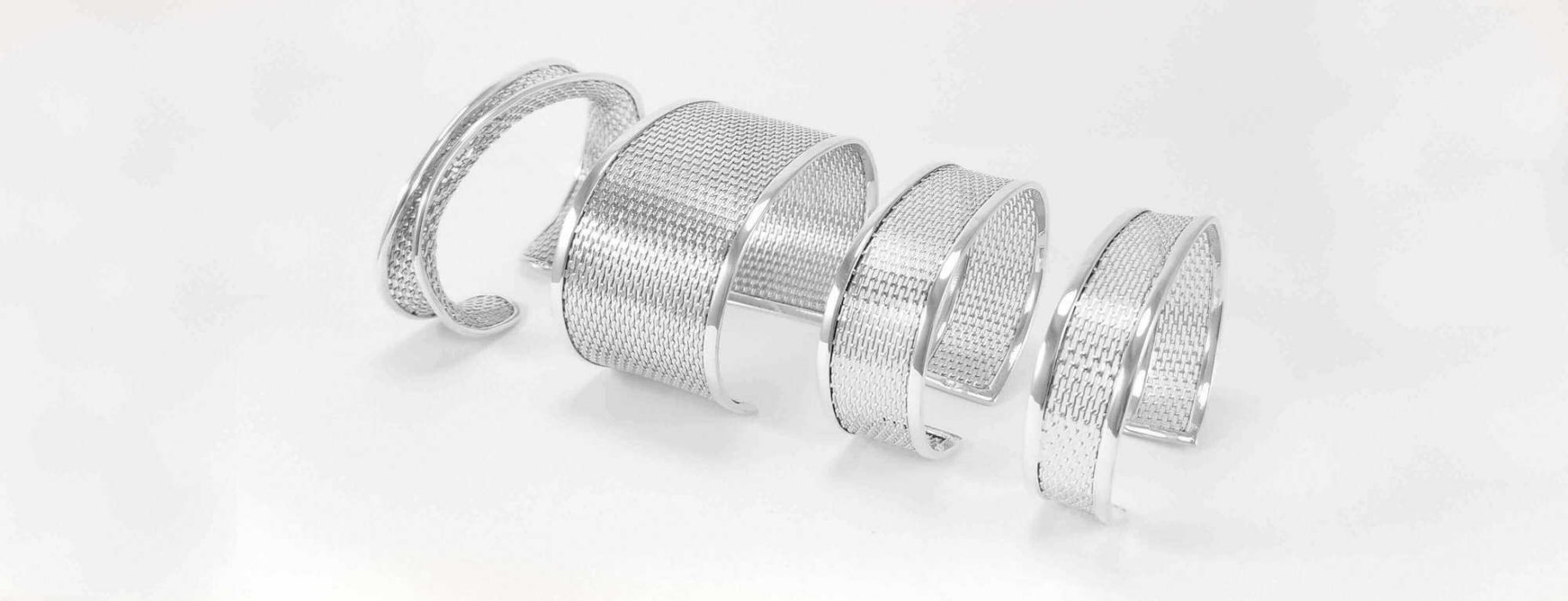 Brazalete malla lisa