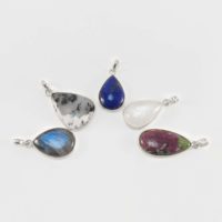 Colgante mineral en gota mediano