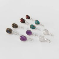 Pendientes gancho seguro gota